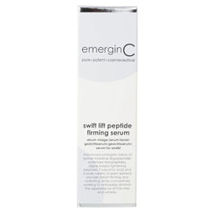 emerginC Swift Lift serum dispenser close-up for easy application