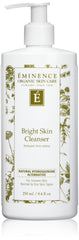 Eminence Bright Skin Cleanser bottle shown for gentle cleansing and brightness support.