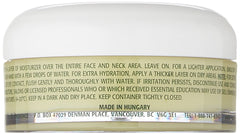 Eminence Calm Skin Moisturizer aloe and rosemary infusion on skin.