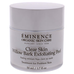 Eminence Exfoliating Peel cotton round pads ready to clarify the complexion