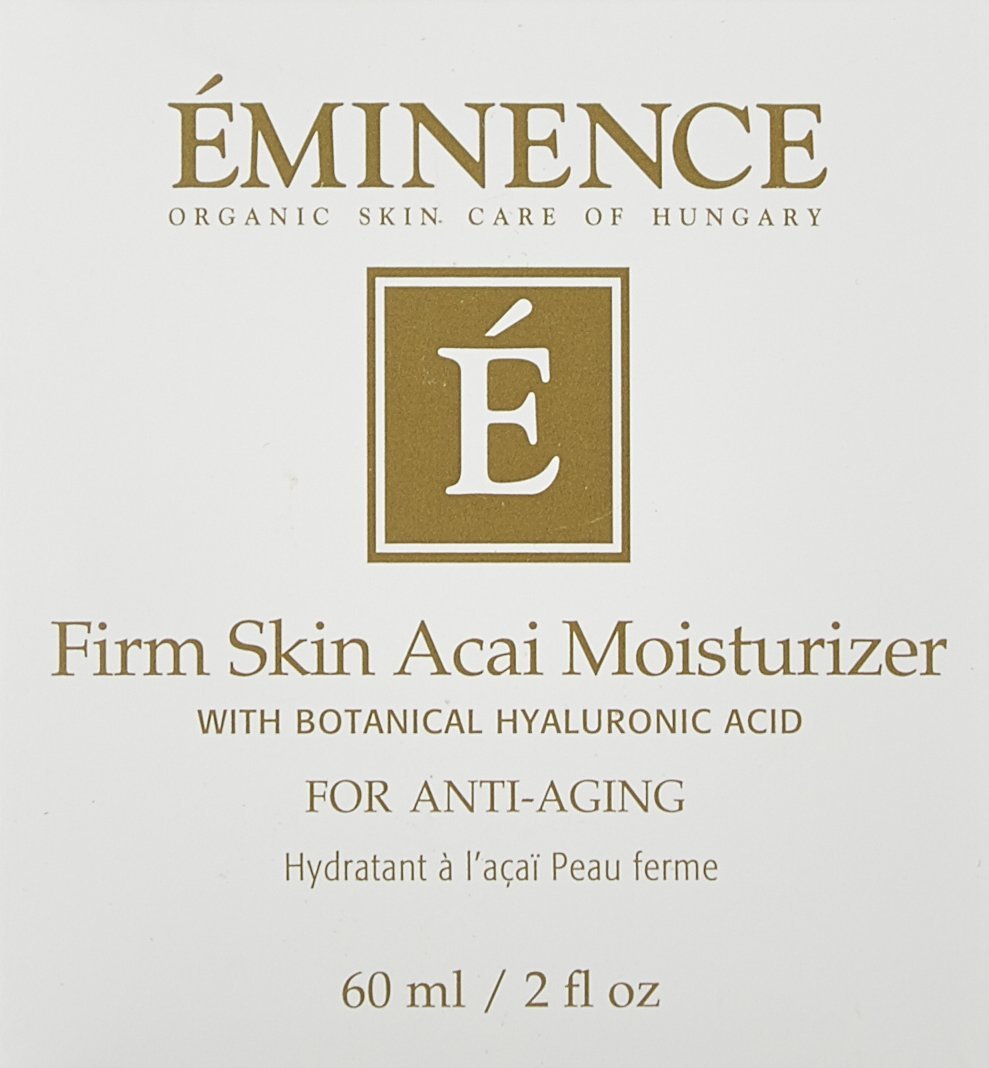 Eminence Firm Skin Acai Moisturizer bottle ready for daily hydration