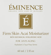 Eminence Firm Skin Acai Moisturizer bottle ready for daily hydration