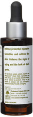 Eminence Stone Crop Serum application illustrating daily hydration and even tone benefits.