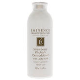 Eminence Strawberry Rhubarb Dermafoliant jar for soft, smooth skin
