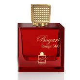 Emper Bogart Rouge bottle close-up highlights elegant design for refined style.