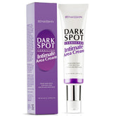 EnaSkin Dark Spot Remover Cream bottle for intimate areas promotes even skin tone gently.