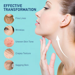 Enaskin Naturals Retinol Neck Cream application for simple skincare routine