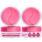 Enaskin Naturals under-eye patches caffeine hydrating for refreshed-looking eyes.