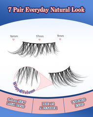 ENFOO cat eye corner lashes for subtle daily drama