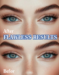ENFOO long strip fluffy lashes at 16mm length