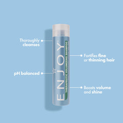 Enjoy 2-pack front view highlights convenience for daily volumizing routines.