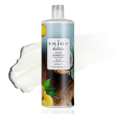 Enjoy Holistic D-Lux Shampoo bottle highlights color-preserving formula for vibrant color