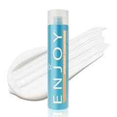 Enjoy Hydrating Conditioner bottle closeup showing moisturizing formula for soft, manageable hair
