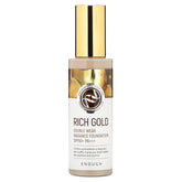 Enough Rich Gold Foundation bottle front with a luminous finish and SPF protection.