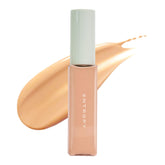 ENTROPY MAKE UP Organza Fit foundation bottle with built-in spatula for precise application