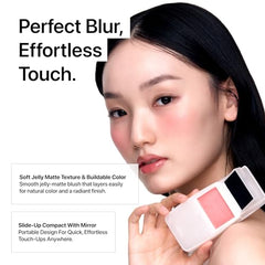 ENTROPY MAKE UP soft jelly texture enhances blending for natural radiance