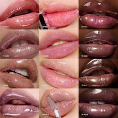 ENTROPY MAKE UP Tulle Lip Gloss swatch reveals buildable translucence