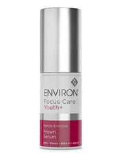 Environ Focus Frown Serum applicator image illustrating daily use for refreshed skin