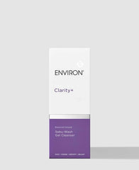 Environ Sebu-Wash Gel Cleanser foam texture image delivers refreshing cleanse without drying skin.