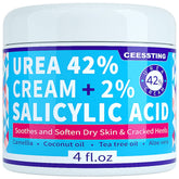 ENVISHA Urea Cream 42% for feet providing gentle exfoliation and lasting moisture.