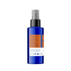 EO Deodorant Spray Citrus lifestyle shot suggests easy spray-on use