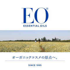 EO Grapefruit and Mint Body Oil warmed between palms for easy application.