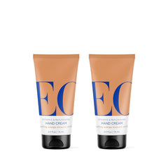 EO Hand Cream bottle with orange blossom and vanilla scent for soothing hands.