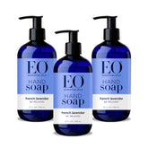 EO sulfate-free hand soap French Lavender bottle with calming floral aroma for clean hands.