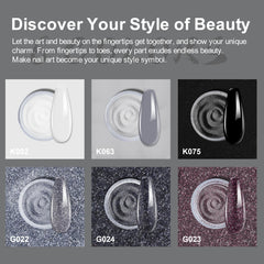 Eodci dip liquids with base, top coat, and activator for smooth application.
