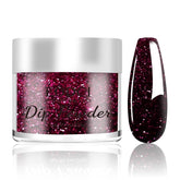eodci wine red dip powder bottle shown, 1 oz, ideal for at-home manicure.