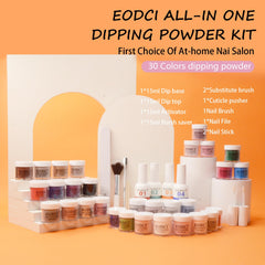 EODCI nail brush kit for precise application and clean edges