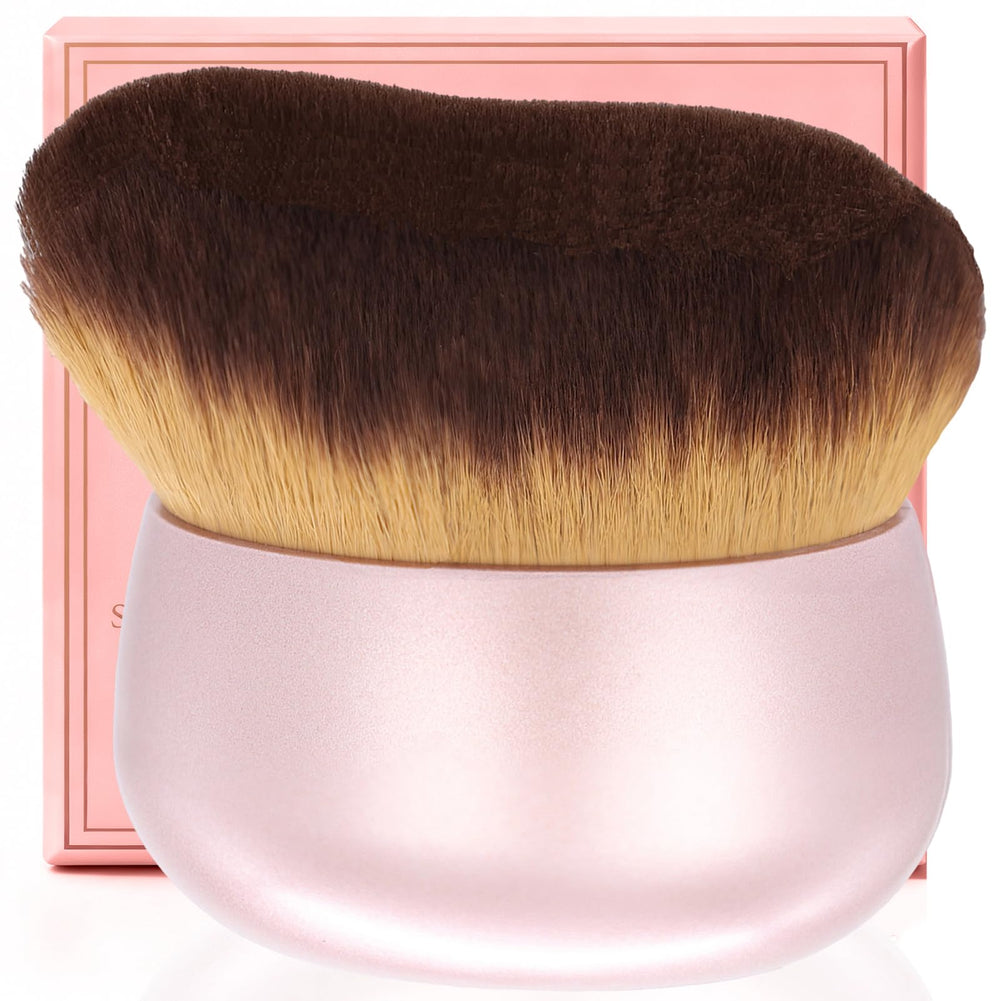 EOICCEOH extra large body brush with 75 mm head for smooth self-tanner application.