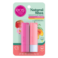EOS honey apple lip balm sphere with natural hydration and fresh flavor.