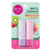 eos Raspberry Kiwi Splash lip balm bottle for all-day moisture