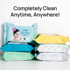 Epielle Argan Oil Makeup Remover Wipes travel-friendly packaging for on-the-go skincare.