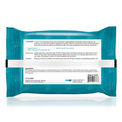 Epielle Argan Oil Makeup Remover Wipes mascara removal on lashes for quick cleanup.