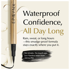 EPILYNX rich black pigment close-up for bold, defined eyes