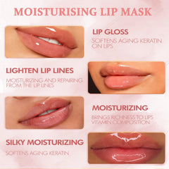 Eqimznv lip balm applicator hygienic scoop for on-the-go touch-ups