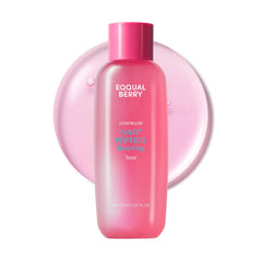 EQQUALBERRY NAD+ Peptide Toner bottle showing hydrating, energizing formula for dull skin