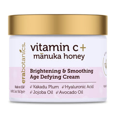 Era Organics Advanced Vitamin C Face Cream jar with rich hydration and brightening potential.