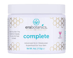 Era Organics Manuka Honey Face Cream jar with rich texture for daily hydration.