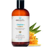 Era Organics Manuka Honey Face Wash bottle close-up showing soothing formula for sensitive skin.