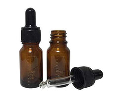 ericotry amber glass dropper bottle 15ml perfect for DIY skin care blends