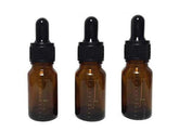 ericotry amber glass dropper bottle 5ml for portable essential oil storage