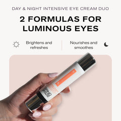 Erno Laszlo Night Eye Cream tube close-up for smoothing fine lines