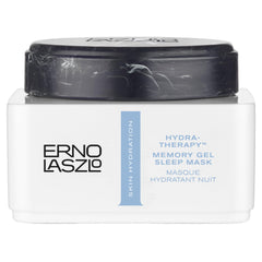 Erno Laszlo Hydra-Therapy Memory Gel Sleep Mask packshot highlighting overnight hydration