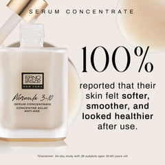 Applying Erno Laszlo Phormula 3-10 serum to face and neck