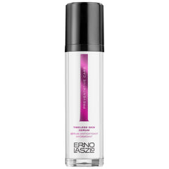Erno Laszlo Timeless Serum bottle front shows premium packaging and targeted hydration.
