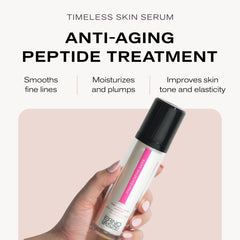 Erno Laszlo Timeless Serum pump top enables easy daily application for consistent care.