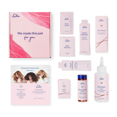 eSalon color and developer pairing for customized shade at home
